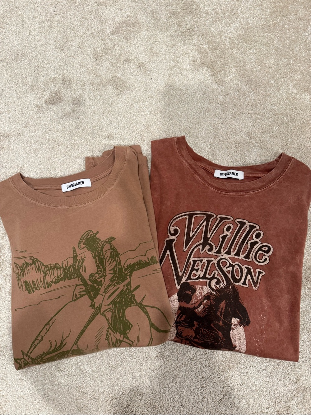 Daydreamer Willie Nelson & Cowboy Graphic Tees